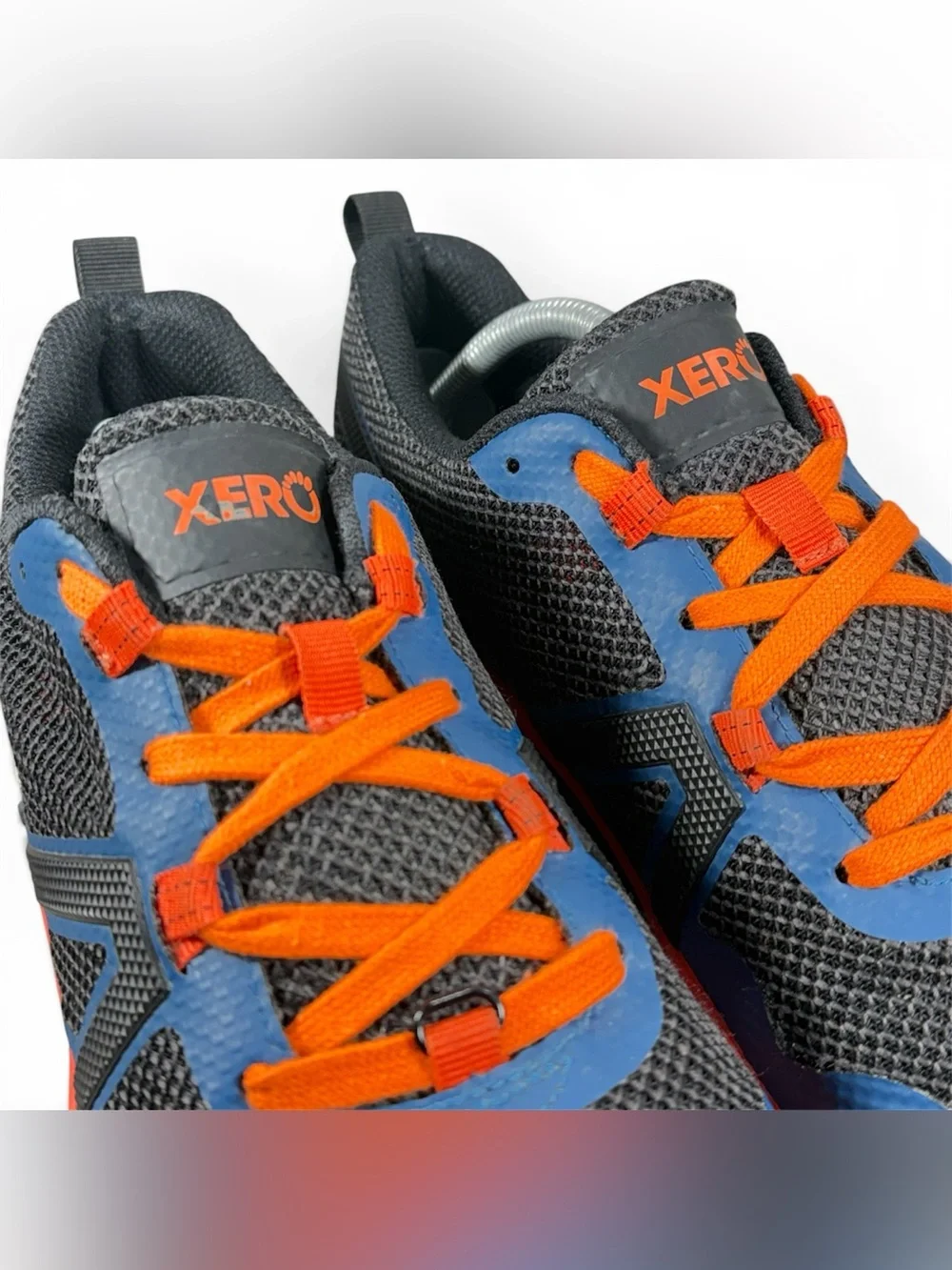 Xero Shoes Men's 10.5 Black Scrambler Low Michelin Barefoot Running Trail Hiking